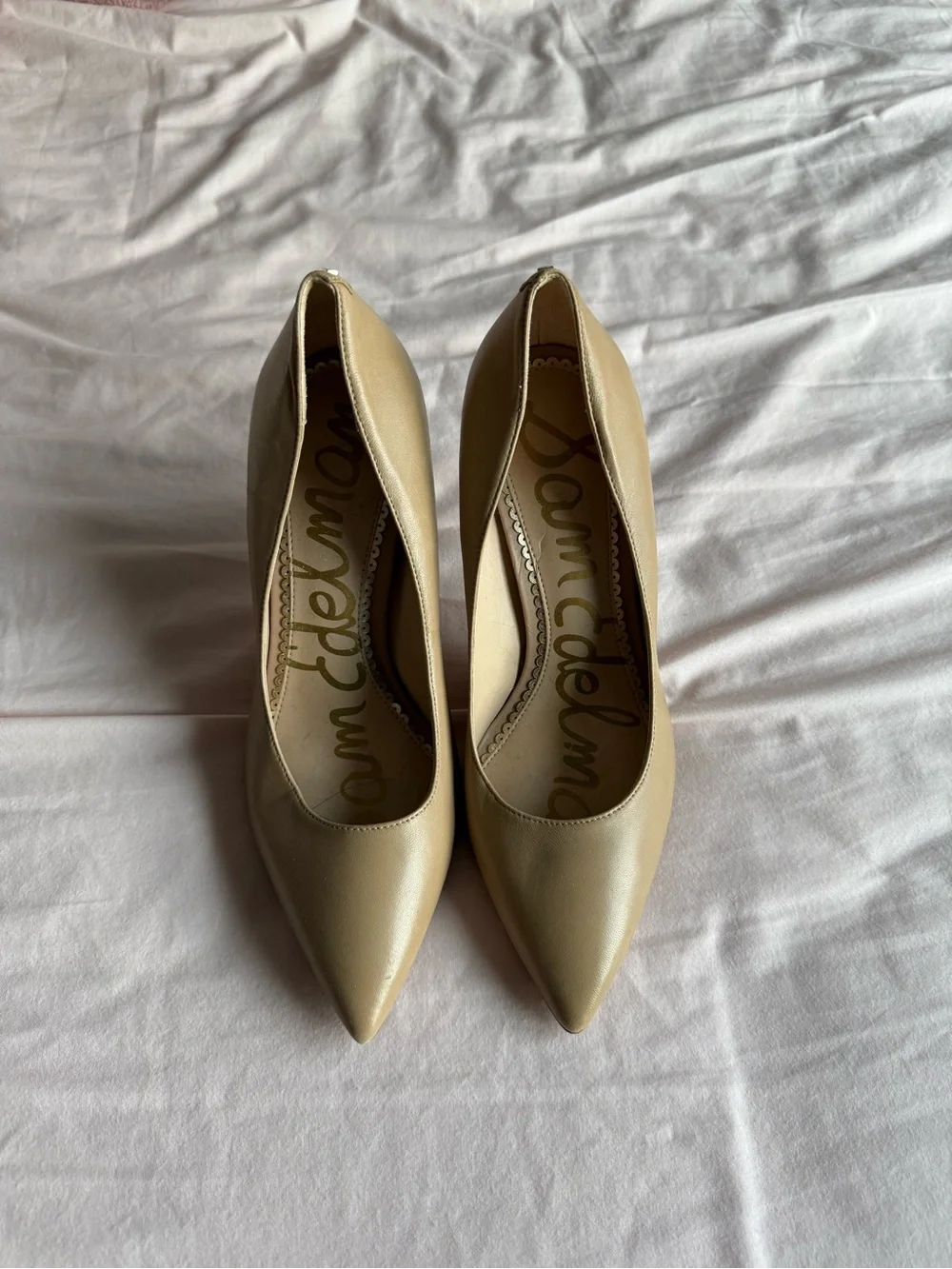 sam edelman Women’s Nude High Heel Pumps - Classic Stiletto